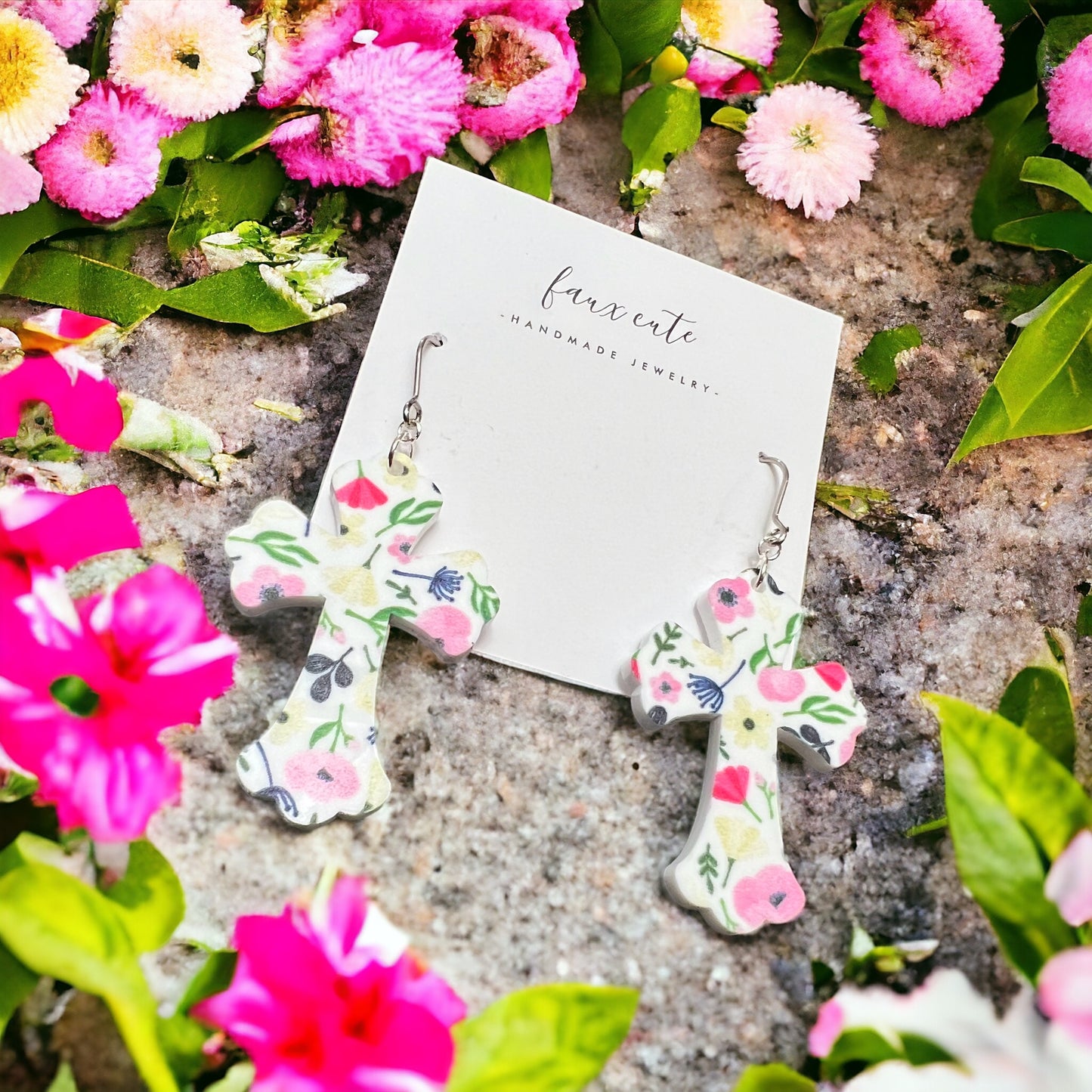 Floral Cross