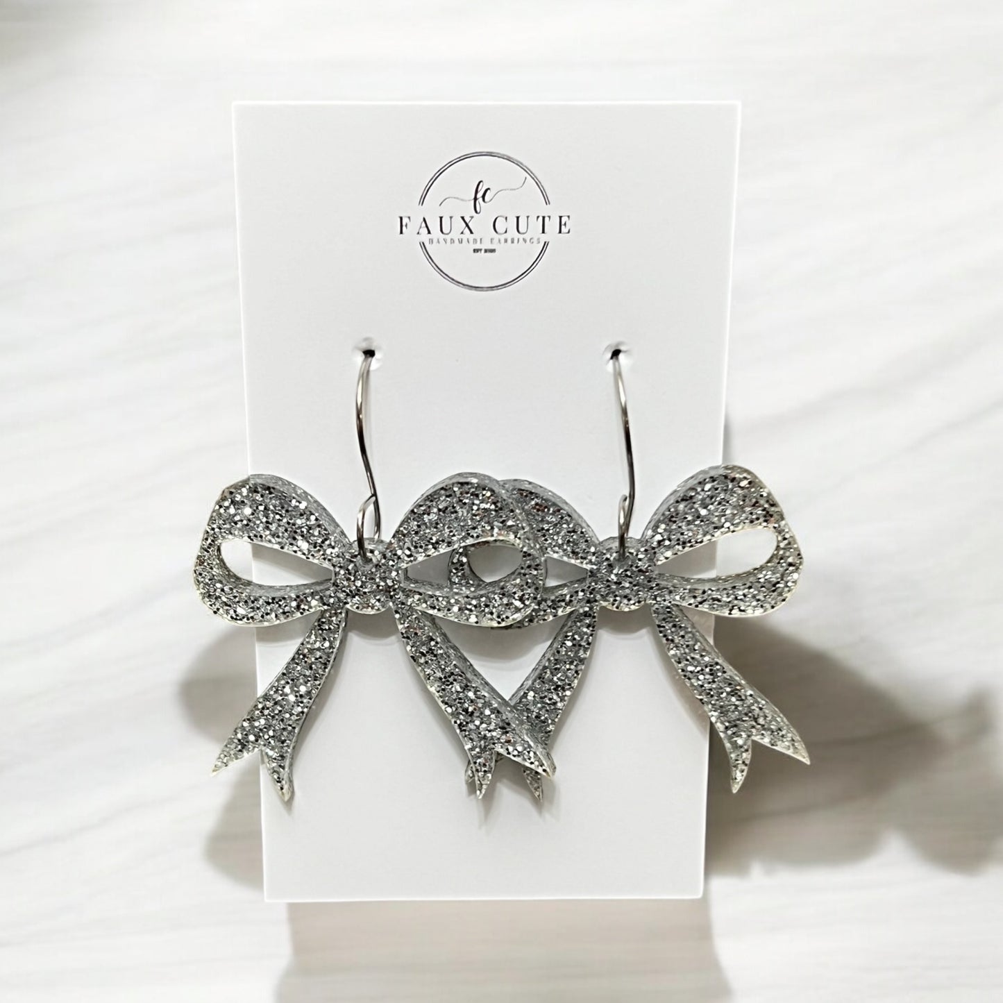 Christmas Glitter Bows