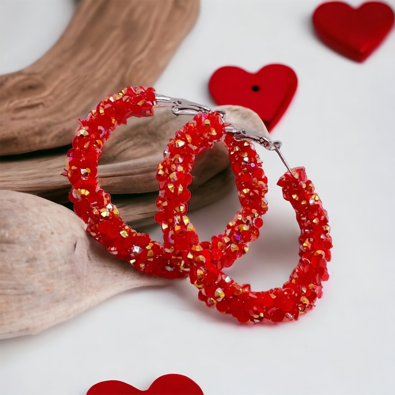 Red Hot Super Chunky Hoops