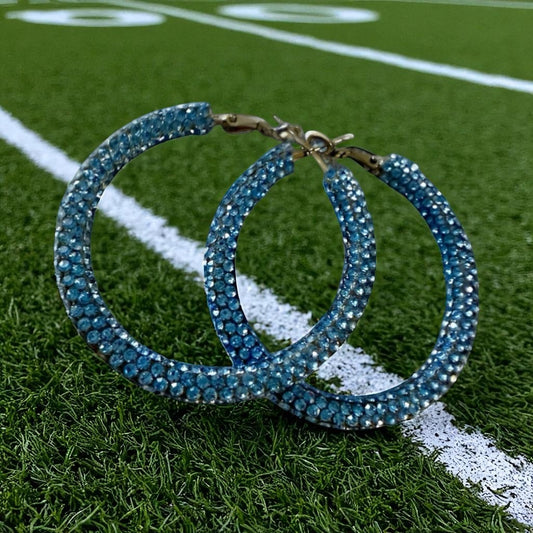 2025 Lions Hoop Earrings