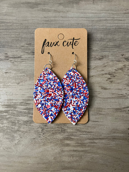 Firework Glitter Earrings