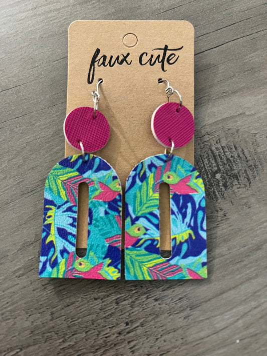 Tropical earrings